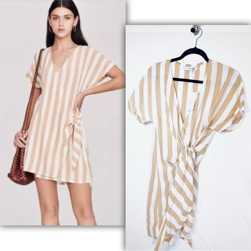 Faithfull The Brand Lotta Wrap Dress XS 2